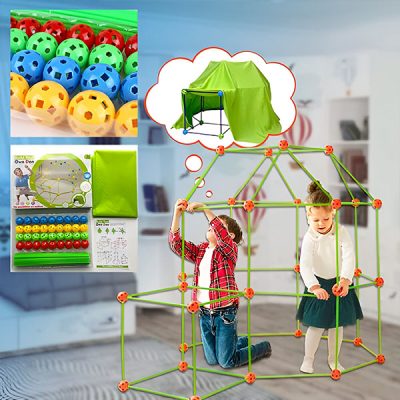 KIT PARA CONSTRUÇÃO DE CASTELO MÁGICO 3D | FORTKID