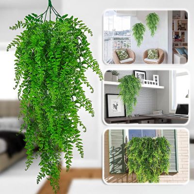 Planta Samambaia artificial suspensa (80 cm) | FERNY
