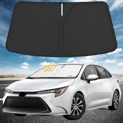 Para-sol dobrável de 4 camadas para carro (145x80cm) | SUNDEO